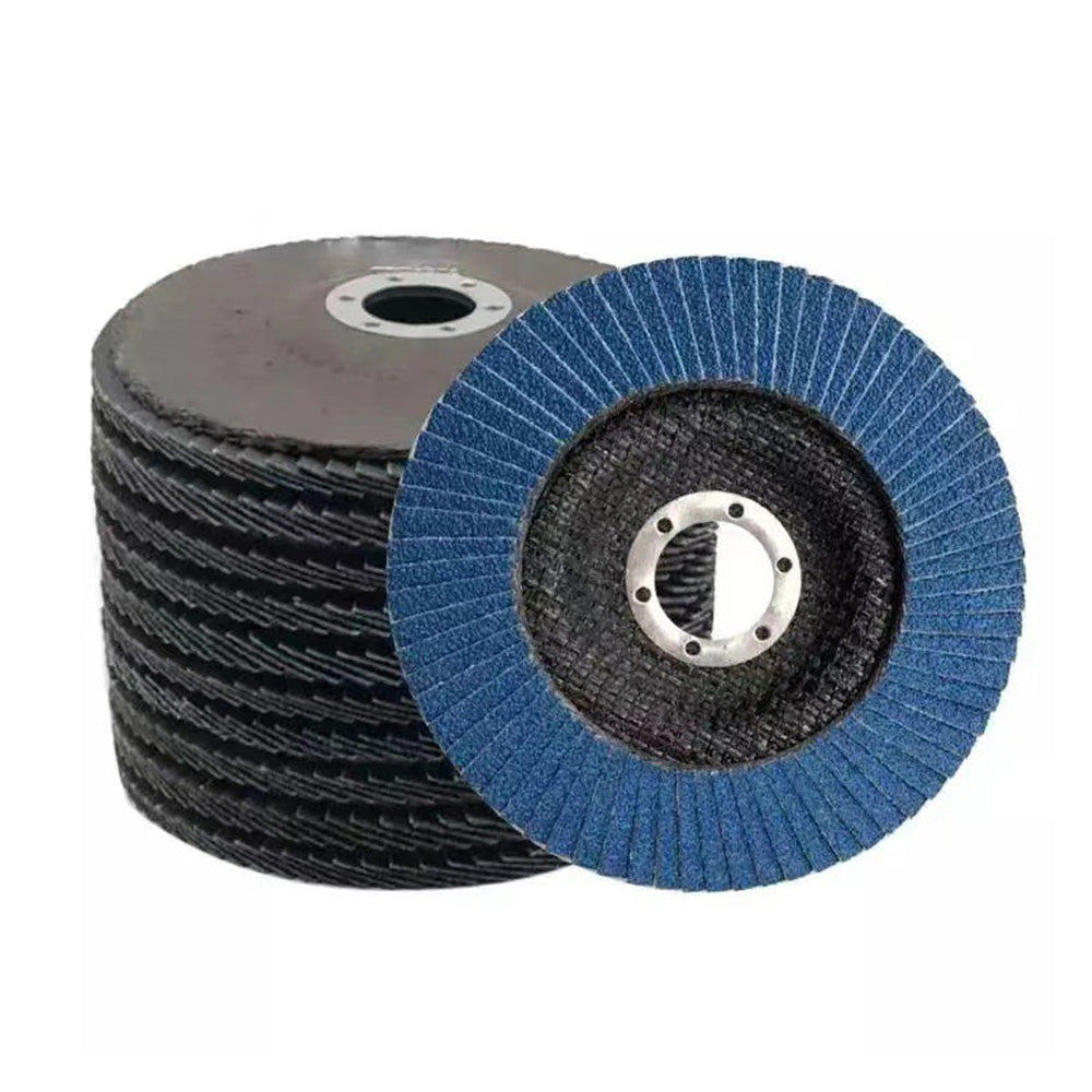 10 PCS 125mm Flap Discs Aluminum Grinding Discs for Angle Grinder to Sanding Grinding Metal Wood