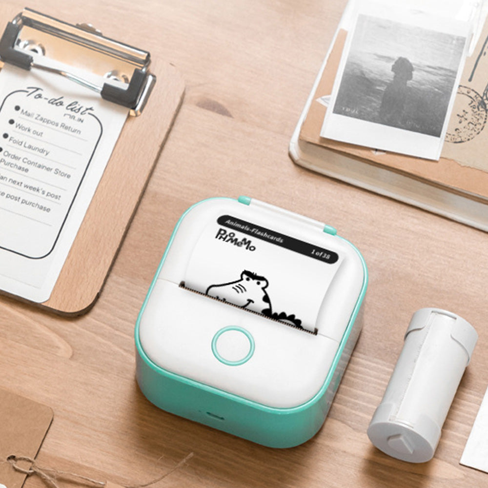 Mini Pocket Thermal Portable Sticker Printer Bluetooth Photo Printer