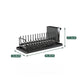 Dish Drying Storage Rack with Water Tray for Kitchen Counter