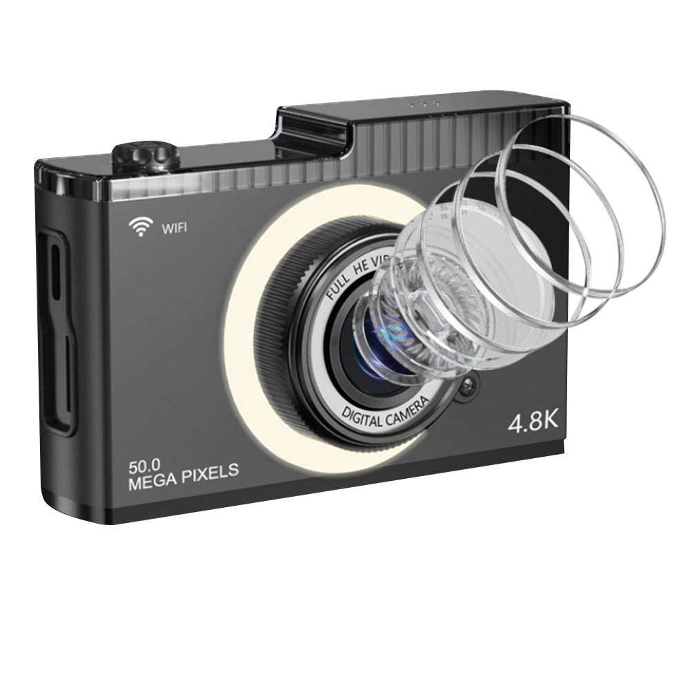 Digital Camera with 32GB SD Card Dual Lens 2.4 Inch Autofocus Camera