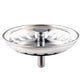 2 Pack Kitchen Sink Strainer Drain Stopper Baskets with Rubber Seals