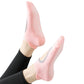 4 Pairs Non Slip Pilates Socks for Women with Yoga Socks with Arch Support