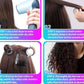 Hair Curlers Set 24Pcs Hair Rollers Self Grip Hair Rollers with 24 Clips