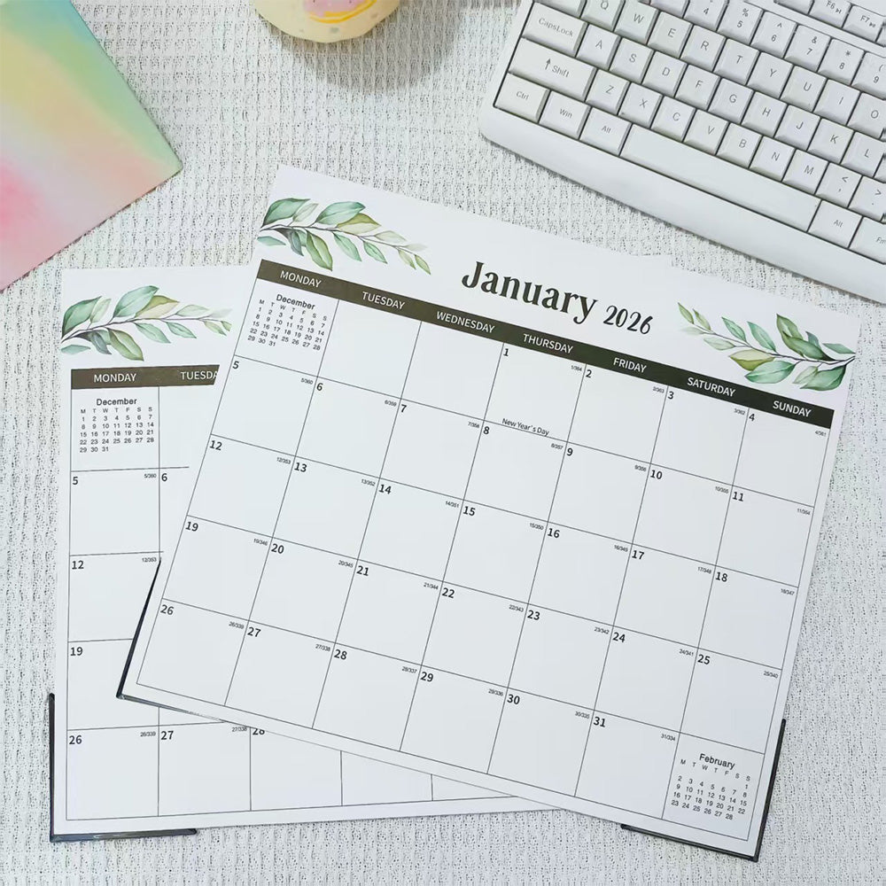 18-Month Planner Calendar for Fridge