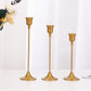 6PCS Vintage Candlestick Holders Set for Wedding Dinner Party Home Decoration