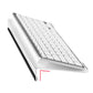 Clear Acrylic Tilted Computer Keyboard Holder for Easy Ergonomic Typing
