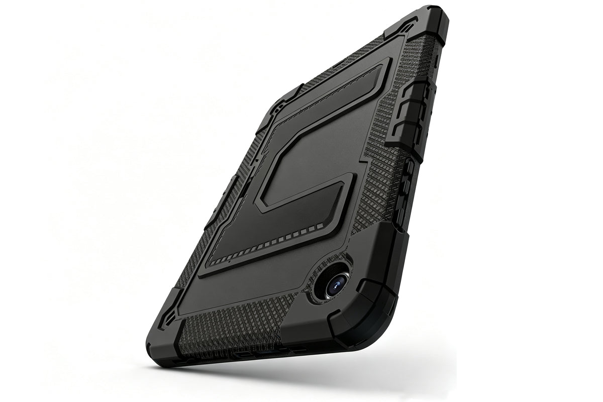 1pc Shockproof Tablet Case with Kickstand Shoulder Strap for Samsung Tablet and 2pcs Dual Tip Stylus Pens