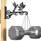 Decorative Wall Hook Heavy Duty Metal Hanger for Plants Bird Feeders Wind Chimes