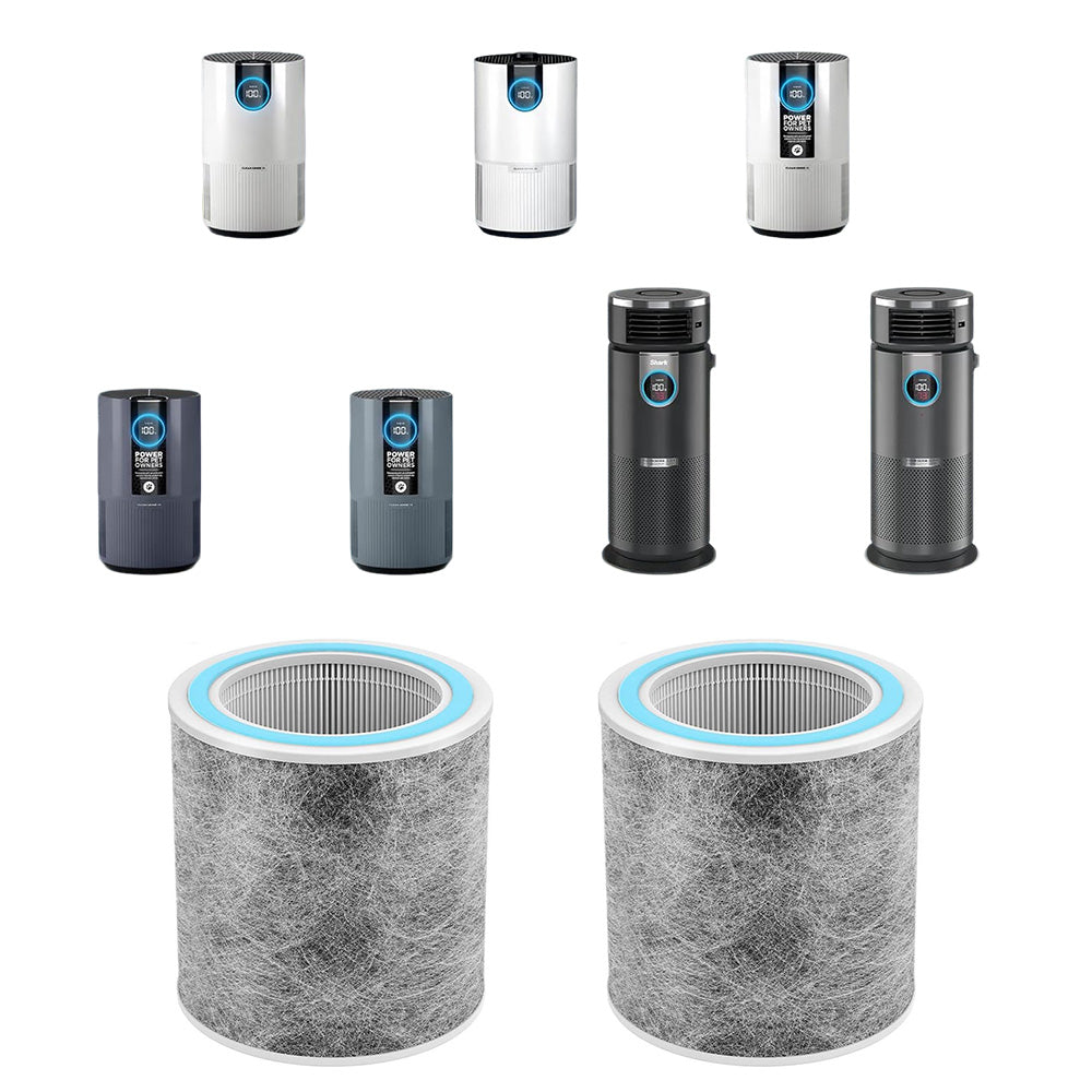 Replacement Filter Compatible with Shark HP102 HP100 HC450 Air Purifiers