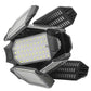 8 Panels LED Foldable Garage Ceiling Light for Workshop Warehouse Lighting