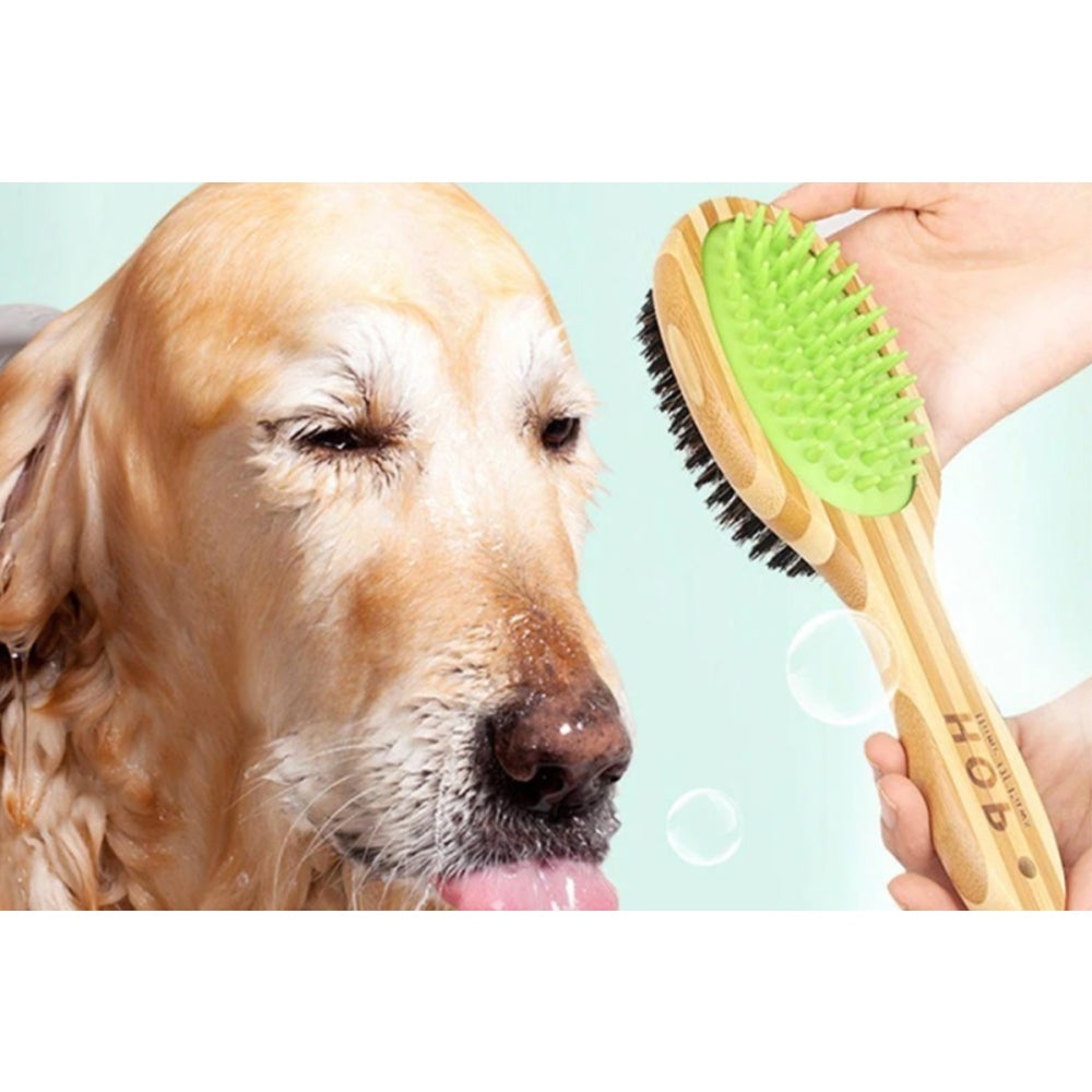 Short Hair Dog Brush for Detangling and Shedding Coats Gift for Dog Lovers