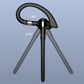 Bluetooth Headset Wireless Ear Hook Driving Earpieces Office Earphone with Mic