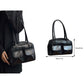 Women Pu Leather Underarm Bag Business Shoulder Bag