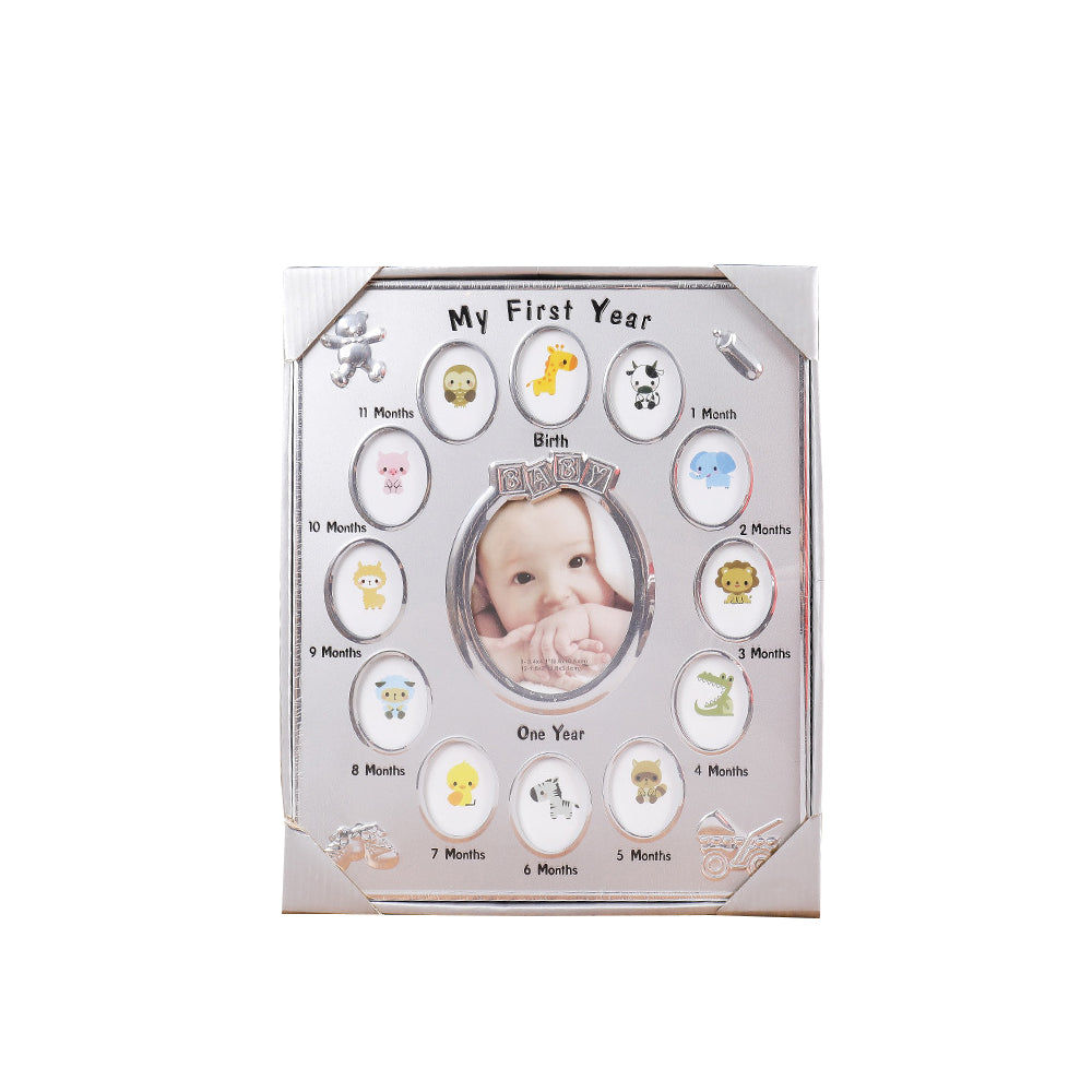 Kid's First Year Picture Photo Frame Kid Month Photo Frame