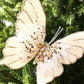 8pcs 3D Fabric Butterfly Clip Ornaments Sequins Glitter Trim Butterfly Clips Decor for Christmas Tree