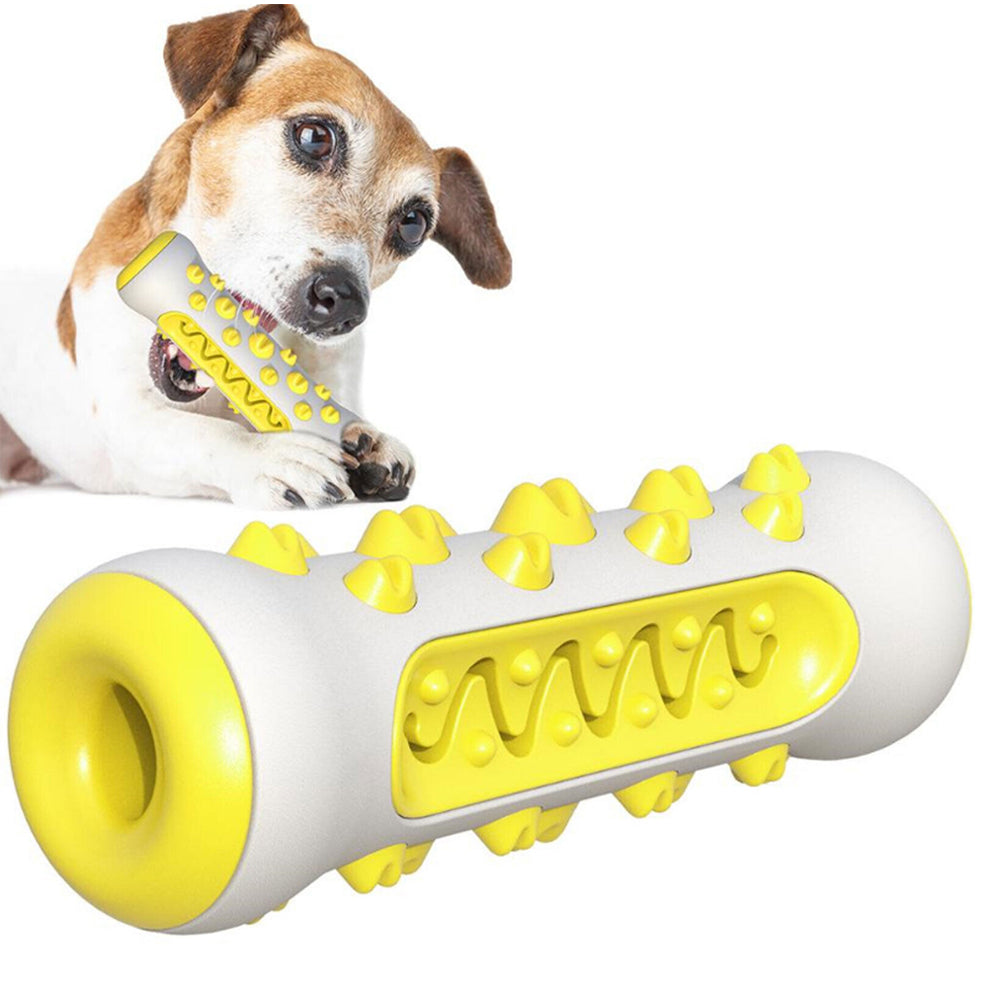 Dog Toothbrush Rubber Bone Chew Toy