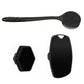 Long Handle Silicone Body Scrubber Shower Brush Set Bath Brush