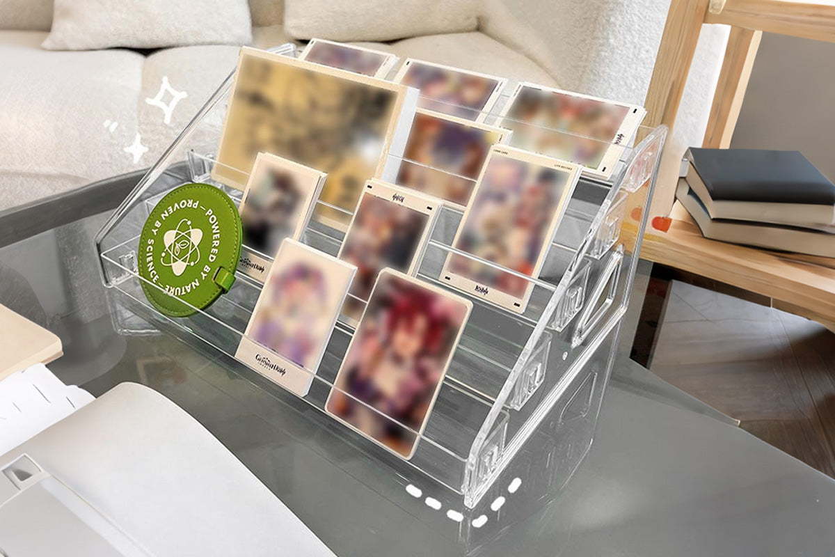 Trading Card Display Stand Vertical Holder Tabletop Card Stand for PSA BGS SGC