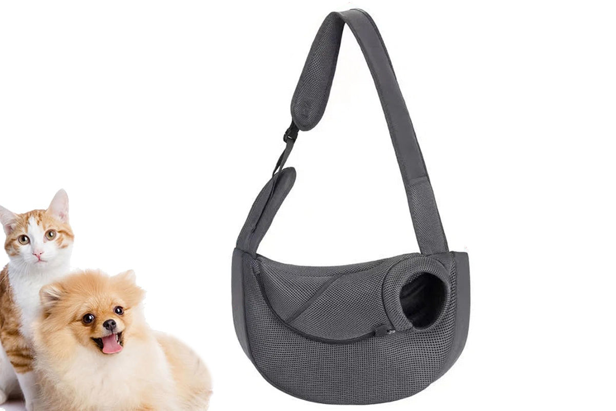 Pet Carrier Bag Sling Mesh Backpack Pet Travel Bag For Dogs Cats
