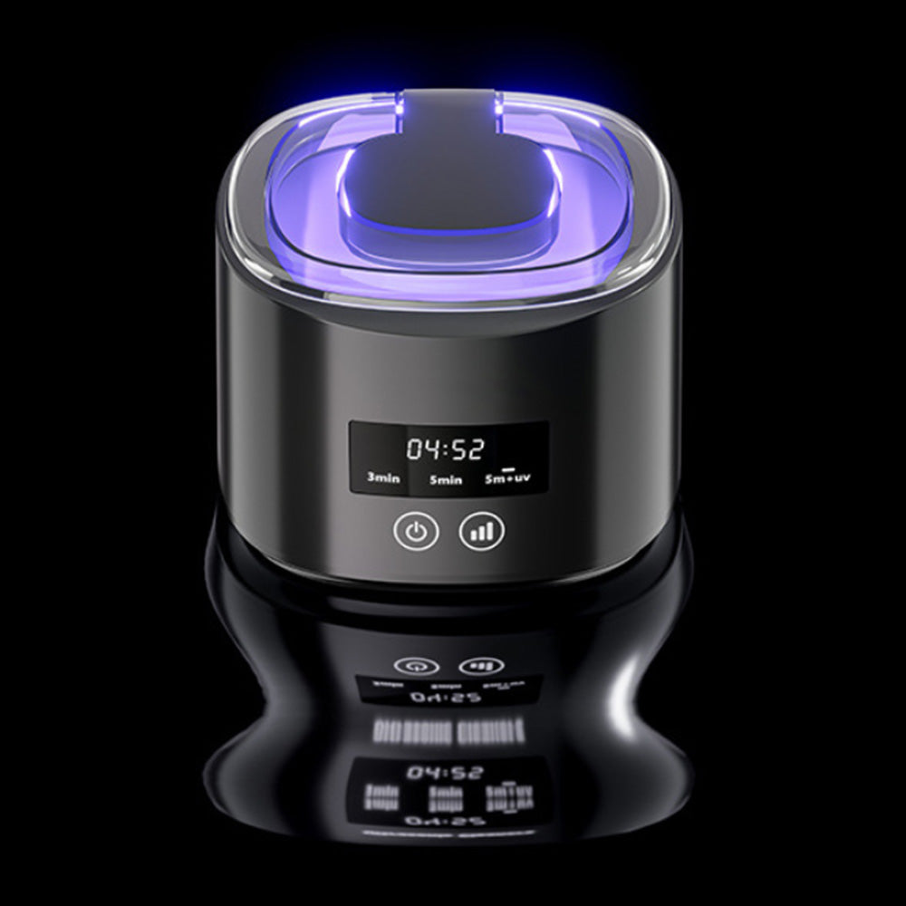 Ultrasonic Retainer Cleaner Machine Cleaning Pod for Mouth Guards and Jewelry