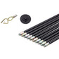 12 Pieces Flexible Chimney Brush Set Drain Cleaner Rods for Pipe Dryer Vent Cleaning