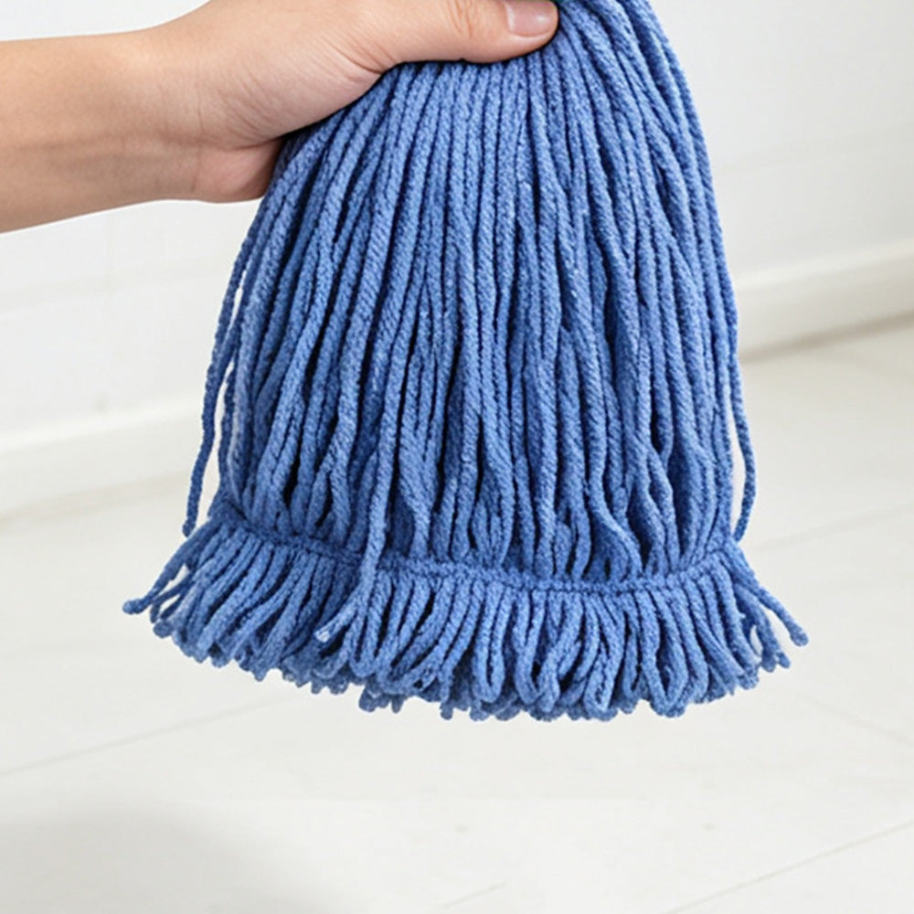 Cotton String Mop Head Detachable Loop-End Mop Replacement for Home Hotel Office