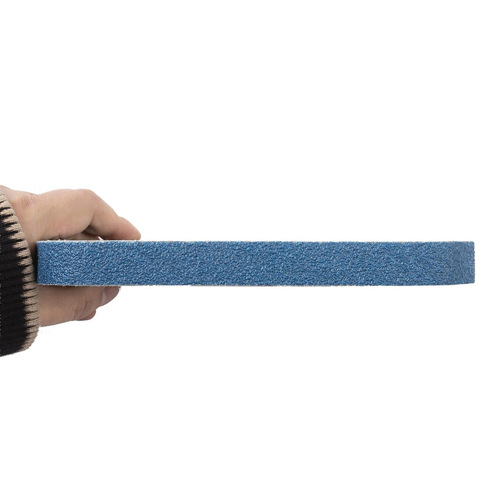 20Pcs Zirconia Sanding Belts for Metal Grinding and Polishing