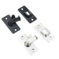 4 Pcs 90-Degree Stainless Steel Corner Door Lock