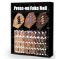 12 Days Christmas Countdown Calendar Nail Set 2025 Advent Holiday Fake Press On Nails