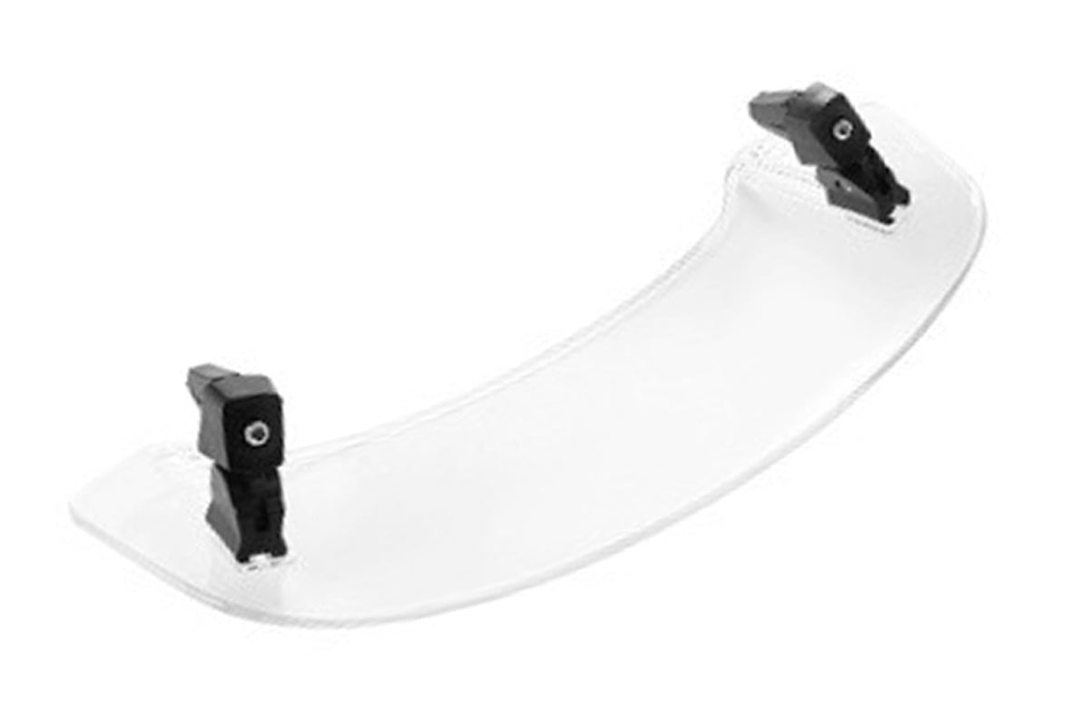 Universal Motorcycle Windshield Extension Adjustable Clip On Windscreen Deflector