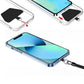 Retractable Phone Lanyard Anti Loss Strap with Mount Patch Set