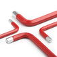 9Pcs Long Arm Ball End Hex Key Set with CRV Steel for Car and Motorcycle Repair