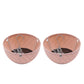 2Pcs Hanging Flower Basket with Drainage Holes and Chain