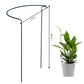 6PCS Plant Supports Stakes Half Round Garden Stakes Plant Support Green Plant Support Ring Border