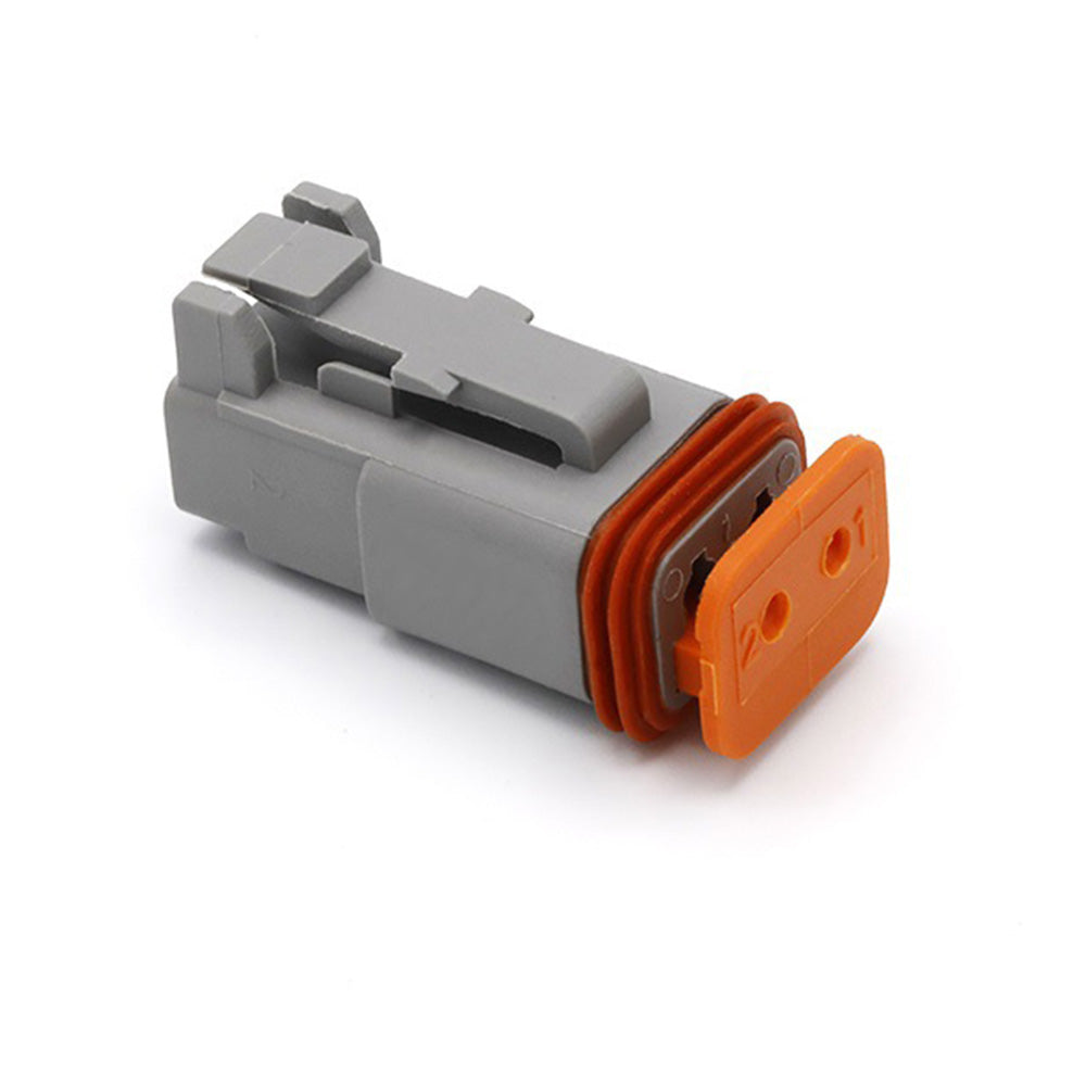 10 Kit 2 Pin Connectors for DT Deutsch Water-resistant Automotive Electrical Connector for Car