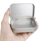 6 PCS Rectangular Small Tin Box with Hinged Lid Portable Storage Box for Candies Tea
