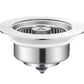 3-in-1 Kitchen Stainless Steel Sink Drain Strainer Pop Up Sink Stopper Drain Plug