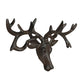Cast Iron Animal Wall Hook for Coats Hats Keys Bags and Decor