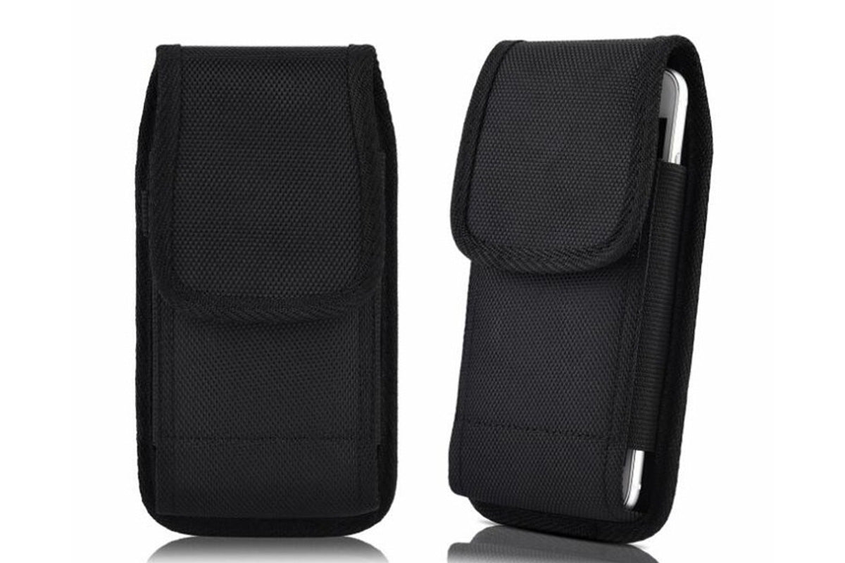 Universal Cell Phone Belt Holster Pouch with Hook and Loop Closure for Men and Women