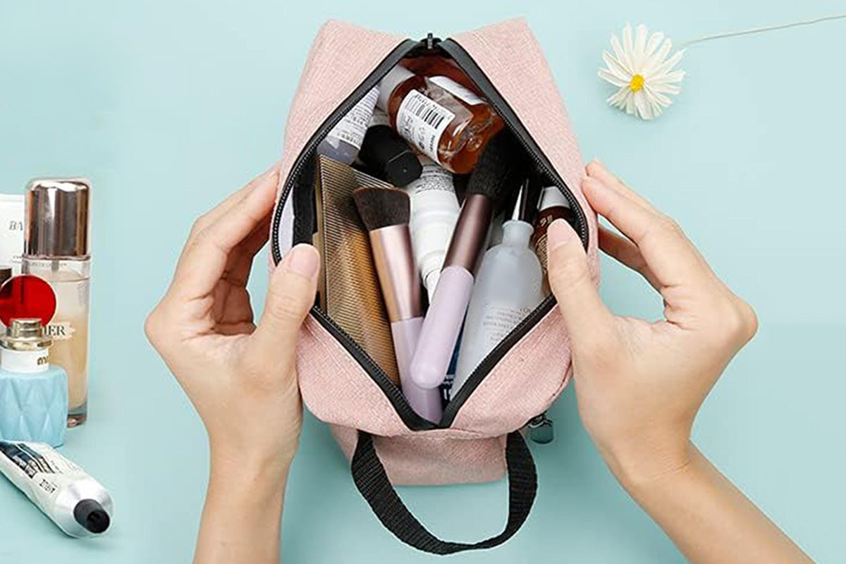 Travel Toiletry Bag Cosmetic Organizer for Women Men
