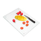 2Pcs Anti-Slip Transparent Acrylic Cutting Board for Kitchen Counter
