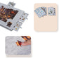 Puzzle Board with 6 Sliding Drawers Foldable Felt Puzzle Table Up to 1000 Pieces