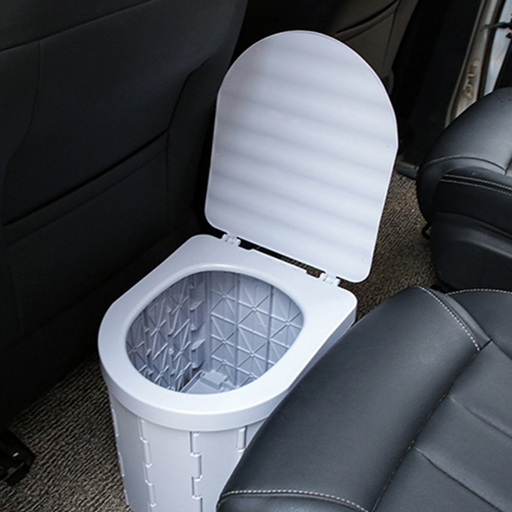 Portable Camping Folding Toilet for Adults with Lid