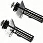 2Pcs M5 Quick-Lock Toilet Fixing Bolts with 18mm and 28mm Gaskets