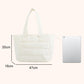 Puffer Tote Bag Quilted Puffy Handbag Lightweight Satchel Bag