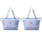2Pcs Gradient Color Expandable Large-Capacity Travel Foldable Duffle Bag