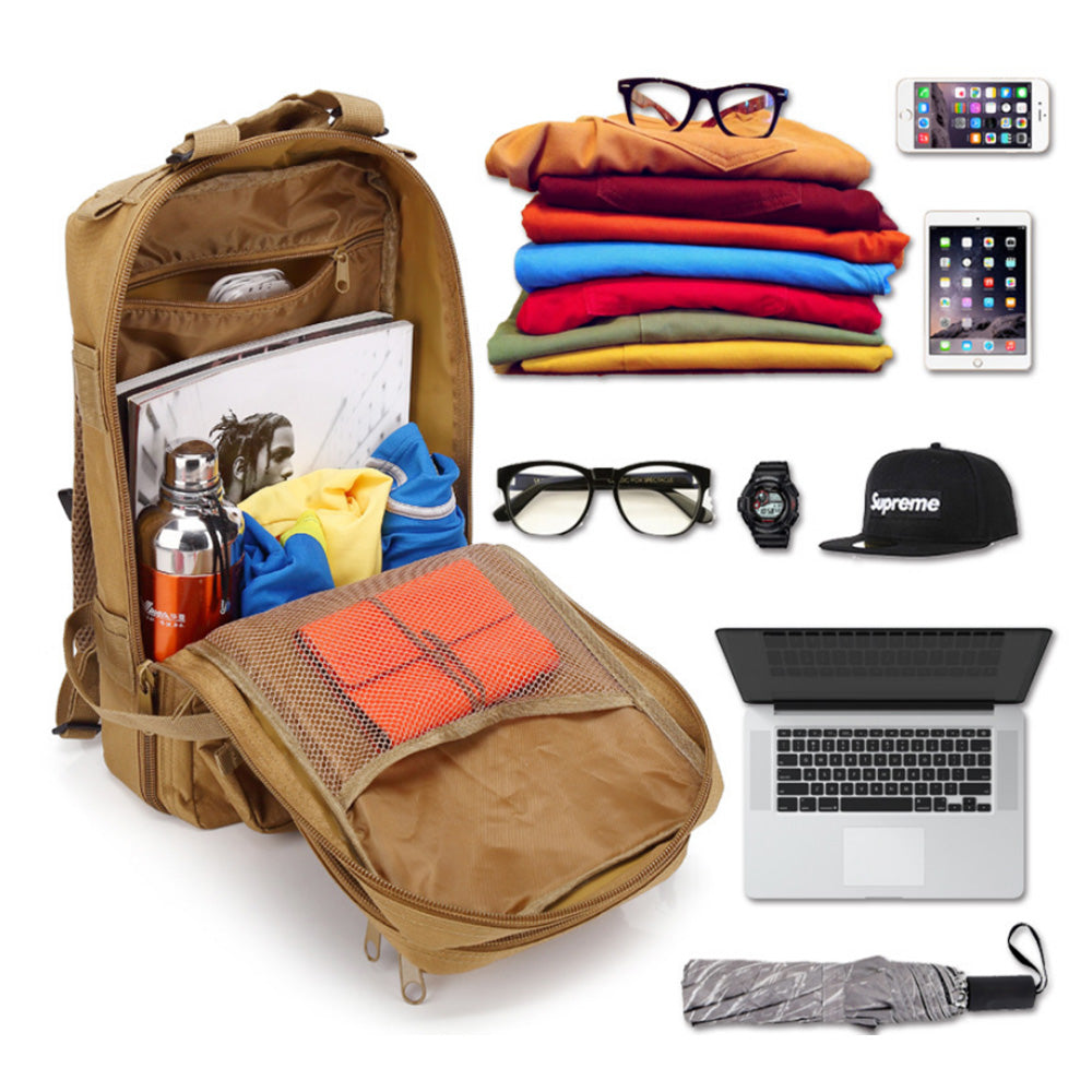 30L Military Backpack Tactical Hiking Camping Bag Rucksack for Outdoor Trek Travel