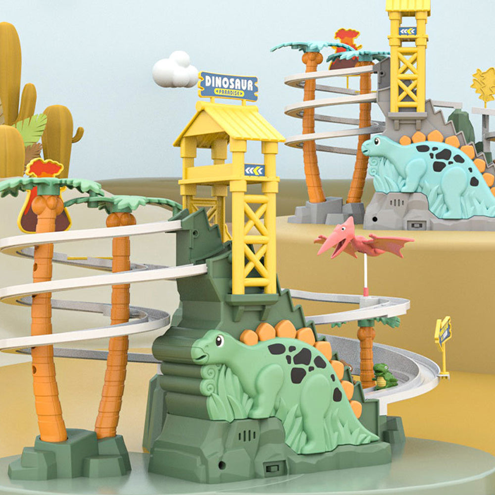 Dinosaur Electric Race Track Set with Light Music