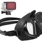 Swimming Goggles Diving Snorkeling Dive Glasses with GoPro Bracket