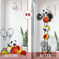 4 Tier Sports Equipment Ball Storage Rack with Basket and Hooks